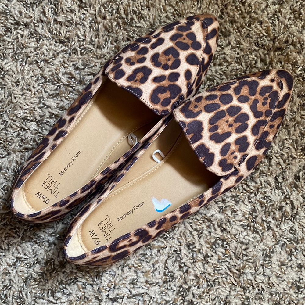 Time and Tru cheetah flats